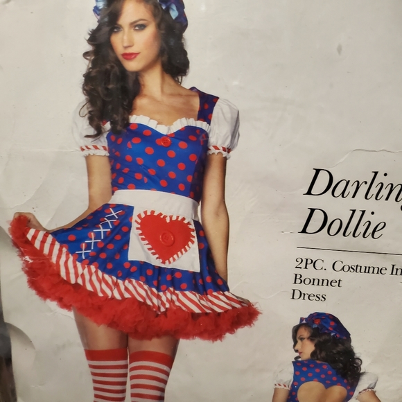 Leg Avenue Dresses Darling Dollie Costume Leg Avenue Medium
